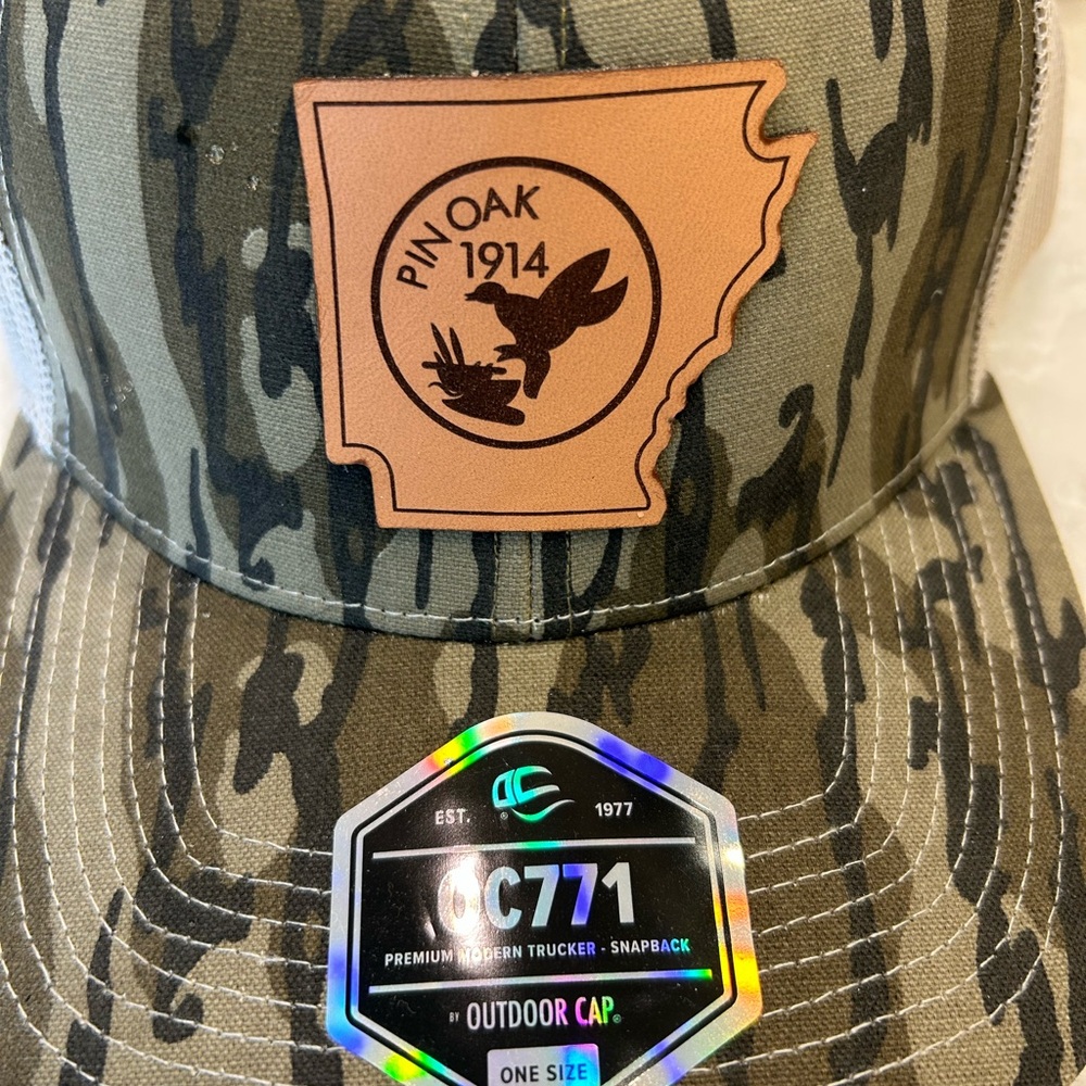 Mossy Oak Camo Mesh Cap, New With Tags, Pin Oak 1914 Logo, Adjustable Size - Picture 3 of 12